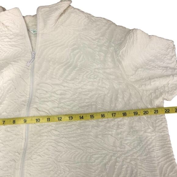 LAURA Ashley Woman Jacket Plus 1X Cottagecore Fairy Feminine Retro - Picture 5 of 8